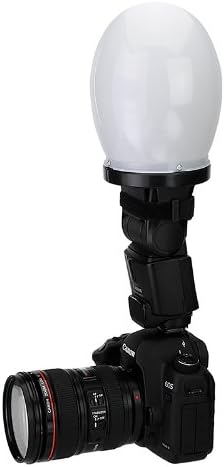 Fotodiox Flash Diffuser Dome Compatible with Large On Camera Flash Such as Nikon SB-900 or Canon 600EX-RT...