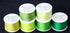 New ThreadNanny 6 Spools of 100% Pure Silk Ribbons - Green Tones - 60 MTS x 4mm...