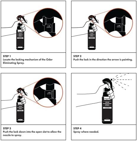 Smoke Odor Eliminator Spray by ONGROK, Natural Unscented (8 oz), Made in USA, Smell Remover for Home and Car, Air Freshener, Smoke Odor Exterminat...