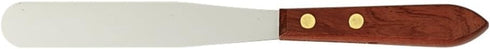 Apothecary Products Stainless Steel Spatula and Blade, Wood Handle, for Pills, Medicine, Vitamins (5 in)...