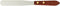 Apothecary Products Stainless Steel Spatula and Blade, Wood Handle, for Pills, Medicine, Vitamins (5 in)...