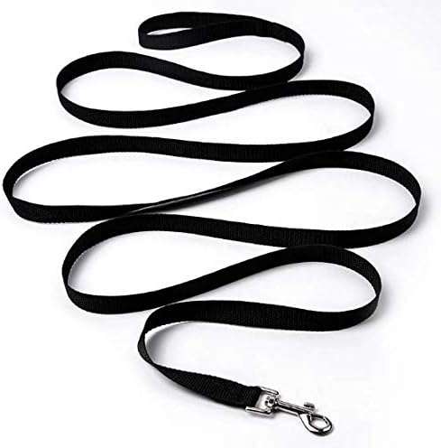 30ft Black Color Nylon Pet Leash Training Lead 9m(Black)...