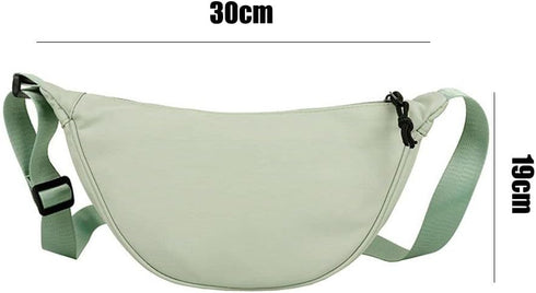 Crossbody Bag for Women Shoulder Messenger Bag Chest Bag Underarm Bag Casual Nylon Cross Body Bag(black)...