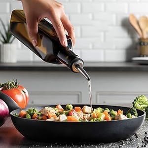 Liquor Pour Spouts with Dust Caps - Speed Pourer Nozzles for Alcohol & Liquor Bottles | Pro Bar & Home Use Bartender Accessories with Leak-Proof &...