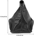 Acouto for pomo de cambio for BMW e30 Gear Gaiter Boot Cover Black Artificial Leather 46g Left Hand Driver Car Gear Stick Shift Knob Gaiter Boot C...