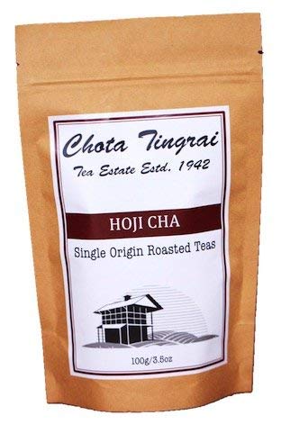 Hojicha Green Tea direct from Chota Tingrai Tea Estate- Roasted Green Tea with an exquisite smoked barley flavor. Delicious hot or cold. (3.5 oz /...