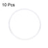 uxcell Silicone O-Rings, 31mm OD 28mm ID 1.5mm Width VMQ Seal Gasket for Compressor Valves Pipe Repair, White, Pack of 10...
