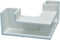 Aquarium Underground Tunnel | Fish & Shrimp Hideout for Aquariums | Unique Underground Viewing Tunnel | Made in USA (Corner Tunnel, White)...