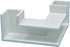 Aquarium Underground Tunnel | Fish & Shrimp Hideout for Aquariums | Unique Underground Viewing Tunnel | Made in USA (Corner Tunnel, White)...