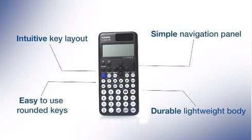New Casio FX-83GTCW Black Scientific Calculator...