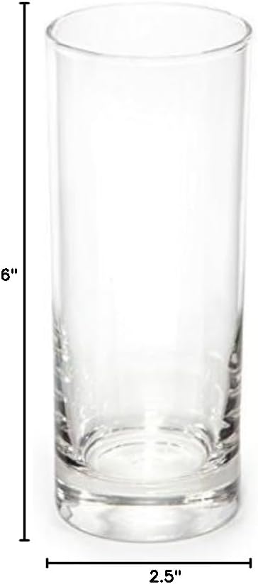 Cocktail Kingdom Buswell™ Collins Glass - 12oz (360ml) / 6 Pack...