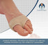 Dr. Frederick's Original Gel Pad Metatarsal Sleeves - 2 Pieces Metatarsal Pads for Forefoot Pain - Metatarsalgia, Morton's Neuroma, Plantar Warts,...