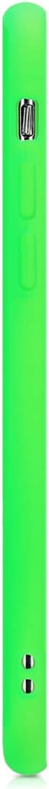 kwmobile Case Compatible with Apple iPhone X Case - Soft Slim Protective TPU Silicone Cover - Neon Green...