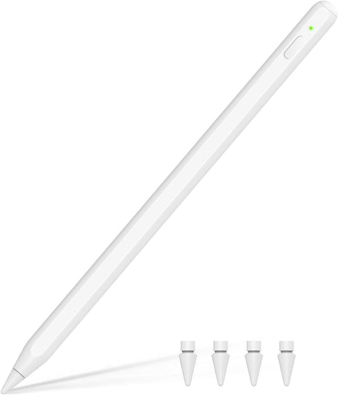 Wireless Charging Pencil 2nd Generation, Pencil for iPad 2nd Generation Stylus Pen for iPad Pro with Palm Rejection Tilt Sensitivity, Pen for ipad...