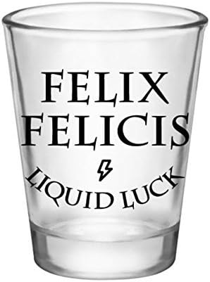 Felix Felicis Shot Glass/Cup-Liquid Luck-Inspired by Harry Potter Barware Gifts for Adults-Cool Shot Glasses for Men/Women-1.75oz...