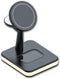 3 in 1 Wireless Charger Station Magnetic Charging Dock (Black)...