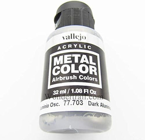 Vallejo Acrylics Metak Dark Aluminium 32ml Model Kit...
