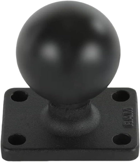 RAM MOUNTS (RAM-202U-152 1.5" X 2" Rectangle Base with 1.5" Ball...
