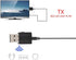 Bluetooth AUX Adapter, 2 in 1 Universal USB Bluetooth 5.0 Wireless Audio Transmitter Receiver Portable Hi-fi Audio Stereo Receiver Adapter for Hom...
