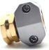 Garden Hose End Aluminum Garden Hose Mender Hose Repair Fittings Coupler Repair Kits Metal Hose Mender for 5/8" and 3/4" Garden Hoses, Female...