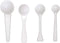 Sowaka 4 Pcs Measuring Spoons 1g 3g 5g 10g Plastic Teaspoon Tablespoon for Accurate Measure Coffee Protein Milk Scoops Spoon Home Kitchen Measurin...