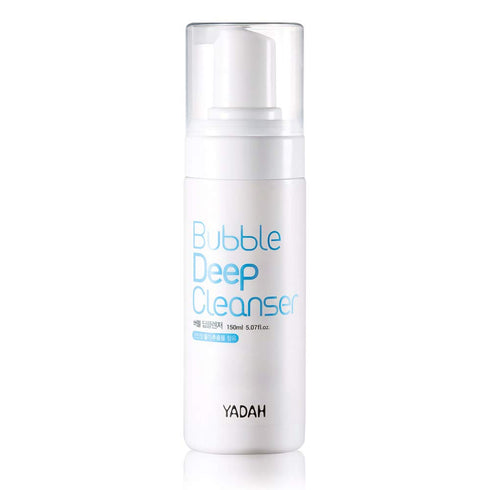 YADAH Bubble Deep Cleanser (5.07fl oz) - Vegan Foaming Cleanser, Soothing, Moisturizing, Clear Impurities. Korean Skin Care. Cactus, Orange Peel....