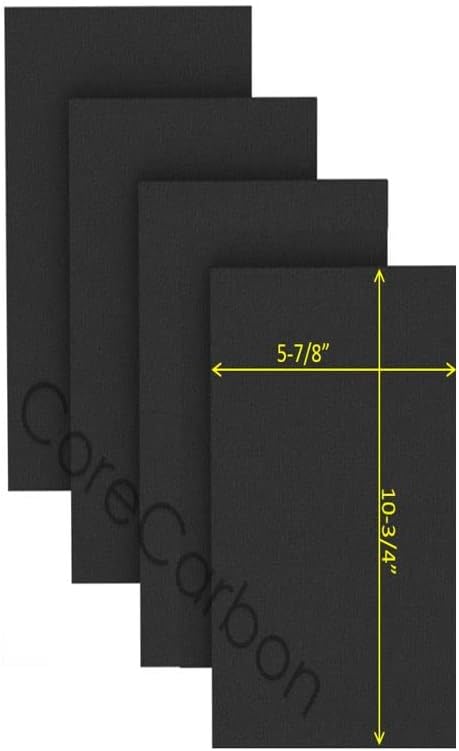 4-Pack Exact Fitment Pre-Filter Designed to Fit Honeywell Insight Series Models HPA080B, HPA080W, HPA080...