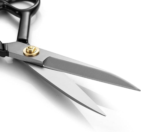 Dressmaking Scissors (9'', White) - Dressmaker Fabric Sewing Shears - Tailor's Scissors for Cutting Fabric, Leather PD-001-R9-W...