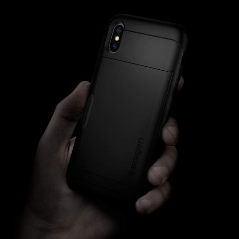 Spigen Slim Armor CS Designed for iPhone Xs Case (2018) - Black......