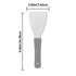 SPARTA Steel Handheld Scraper Kitchen Scraper Tool with Food-Safe Plastic Handle for Griddles, Pans, Pots, and Cutting Boards in Commercial Settin...