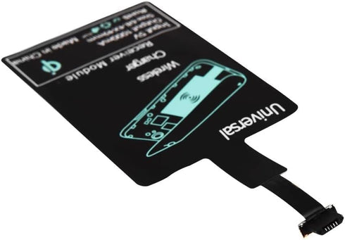Universal Micro-USB Type A Qi Wireless Charging Receiver Patch Module Chip for Android - Fast Speed & Slim Wireless Charger Receiver - Wireless Ch...