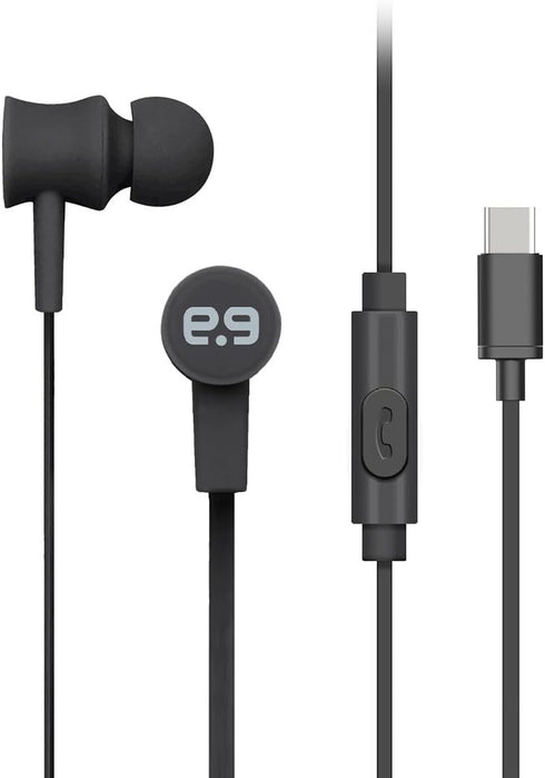 PureGear Pureboom USB-C Headphones for iPhone 15/15Pro/15Plus/15ProMax, Wired USBC Earbuds with Built-in Mic Compatible with iPhone 15, Galaxy S24...