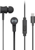 PureGear Pureboom USB-C Headphones for iPhone 15/15Pro/15Plus/15ProMax, Wired USBC Earbuds with Built-in Mic Compatible with iPhone 15, Galaxy S24...