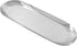 Oval Stainless Steel Decorative Tray, 9 x 3.54 inch Towel Tray Storage Tray,Jewelry Dish Cosmetics Organizer Home Table Centerpiece,Silver...