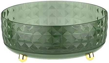 Non Skid Lazy Susan Turntable, 1 Tier Non Skid Spice Rack Turntable, 9 Inch Spinning Organizer, 360 Degree Rotating Seasoning Organizer for Kitche...