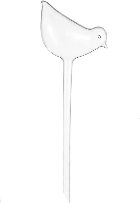 Generic Clear Bird Shaped Self Watering Bulb Stake PVC Plastic Safe Water Bulb Globe Spike Gardening Tool Indoor Outdoor Potted Plant Flower Plant...
