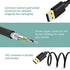 Tan QY USB 3.0 A to A Male Cable 6Ft, USB Male to Male Cable Double End USB Cord Compatible with Hard Drive Enclosures, DVD Player, Laptop(6Ft)...