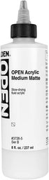 OPEN Slow-Drying Acrylics by GOLDEN, Acrylic Medium (Matte), 8 fl oz....