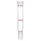 stonylab Glass Straight Connecting Adapter, 90mm from 19/22 Outer Joint to 19/22 Inner Joint for Laboratory Lab Supply, Borosilicate Glass...