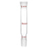 stonylab Glass Straight Connecting Adapter, 90mm from 19/22 Outer Joint to 19/22 Inner Joint for Laboratory Lab Supply, Borosilicate Glass...