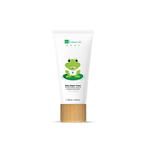 Dr Botanicals Baby Diaper Cream | With Sweet Almond, Jojoba Oil, Marigold & Tigermuts Milk |Natural, Vegan & Dermatologically Tested | 3.38 Fl Oz...