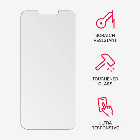 Tech21 Evo Clear and Impact Glass Bundle for iPhone 13 Pro Max – Protective Phone Case with 12ft Multi-Drop Protection and Toughened Glass Screen ...