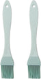 2 Pack - Silicone Pastry Brush Plastic Grip Bake Oil Non-stick Brushes for Basting, Baking, Cooking Food Brush...