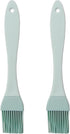 2 Pack - Silicone Pastry Brush Plastic Grip Bake Oil Non-stick Brushes for Basting, Baking, Cooking Food Brush...