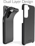Crave Dual Guard for Galaxy S21 Case, Shockproof Protection Dual Layer Case for Samsung Galaxy S21, S21 5G (6.2 inch) - Black...