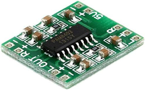 HiLetgo 5pcs PAM8403 2x 3W Mini Digital Power Amplifier Board AMP Class D 2.5-5V Input...