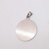 Engraved islam Muslim Quran Allah stainless steel necklace with 60 cm chain...
