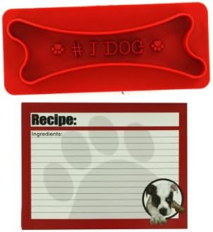 Dog Biscuit Cookie Cutter with Recipes Set...