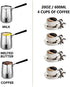Butter Coffee Milk Warmer Mini Butter Melting Pot Turkish Coffee Warmer and Butter Melting Pot, Stainless Steel, 20-Ounce Capacity (600ML)...