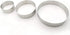 3 Tier Round Multilayer Anniversary Birthday Cake Baking Pans,Stainless Steel 3 Big Sizes Rings Round Molding Mousse Cake Rings(Round-shape,4 Inch...
